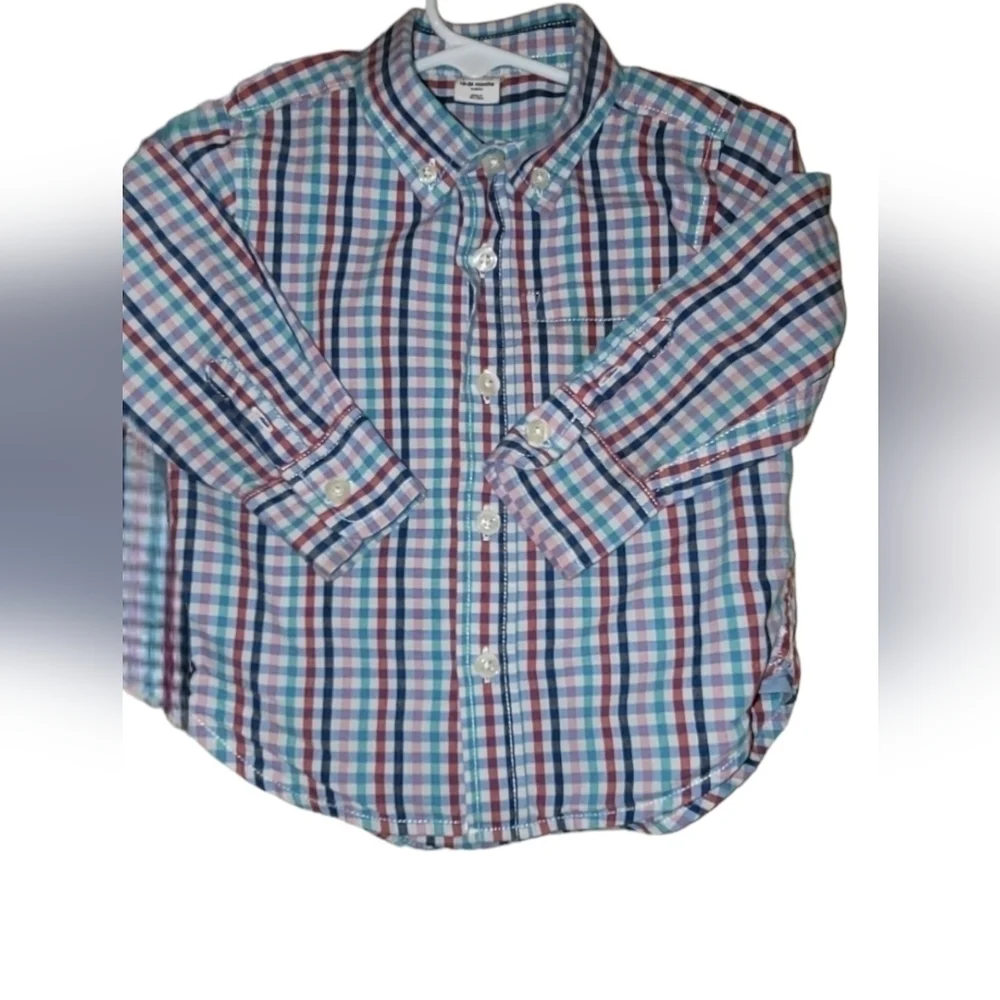 Long Sleeve Button-down Boys Shirt Lot